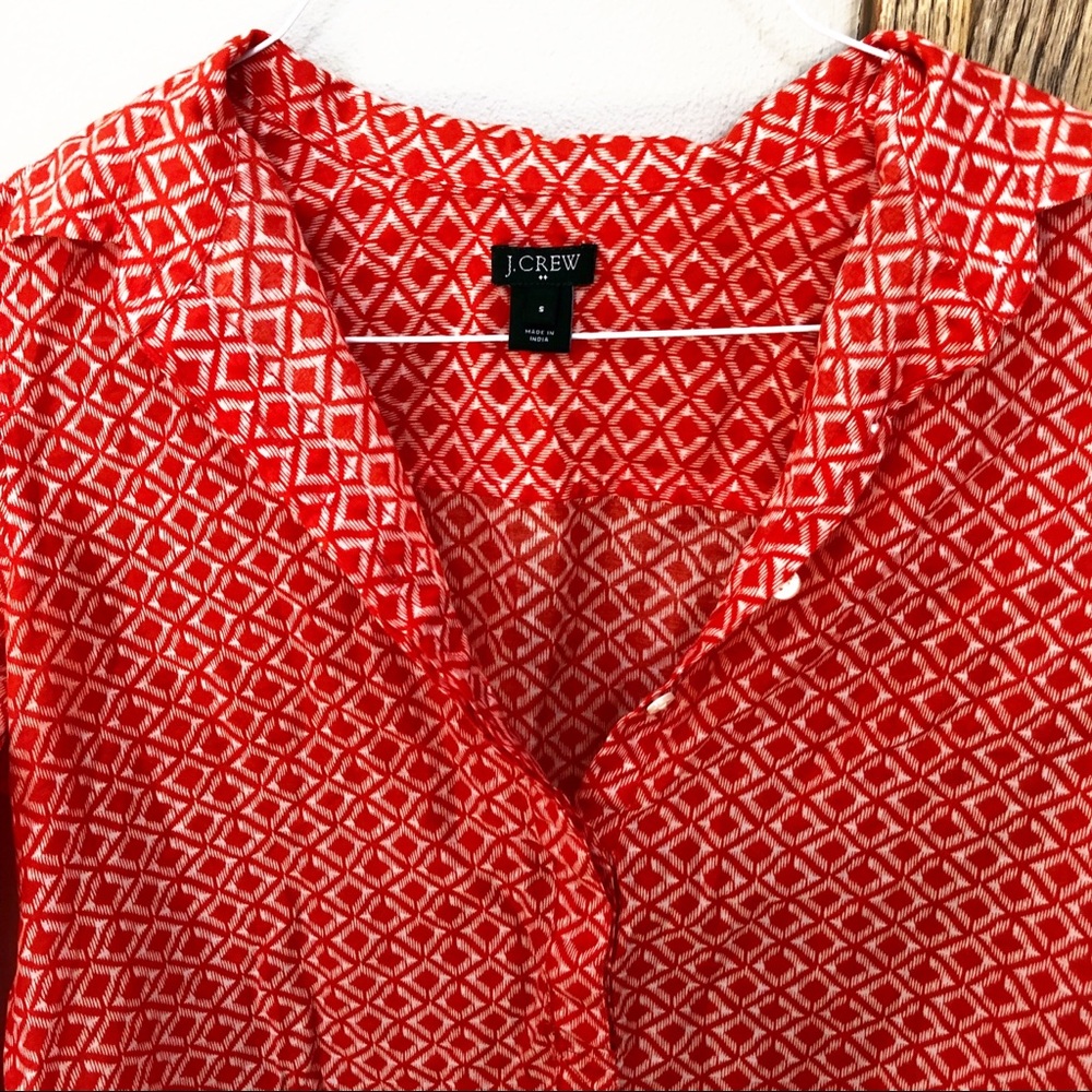J. Crew Patterned Button-down - Picture 4 of 5